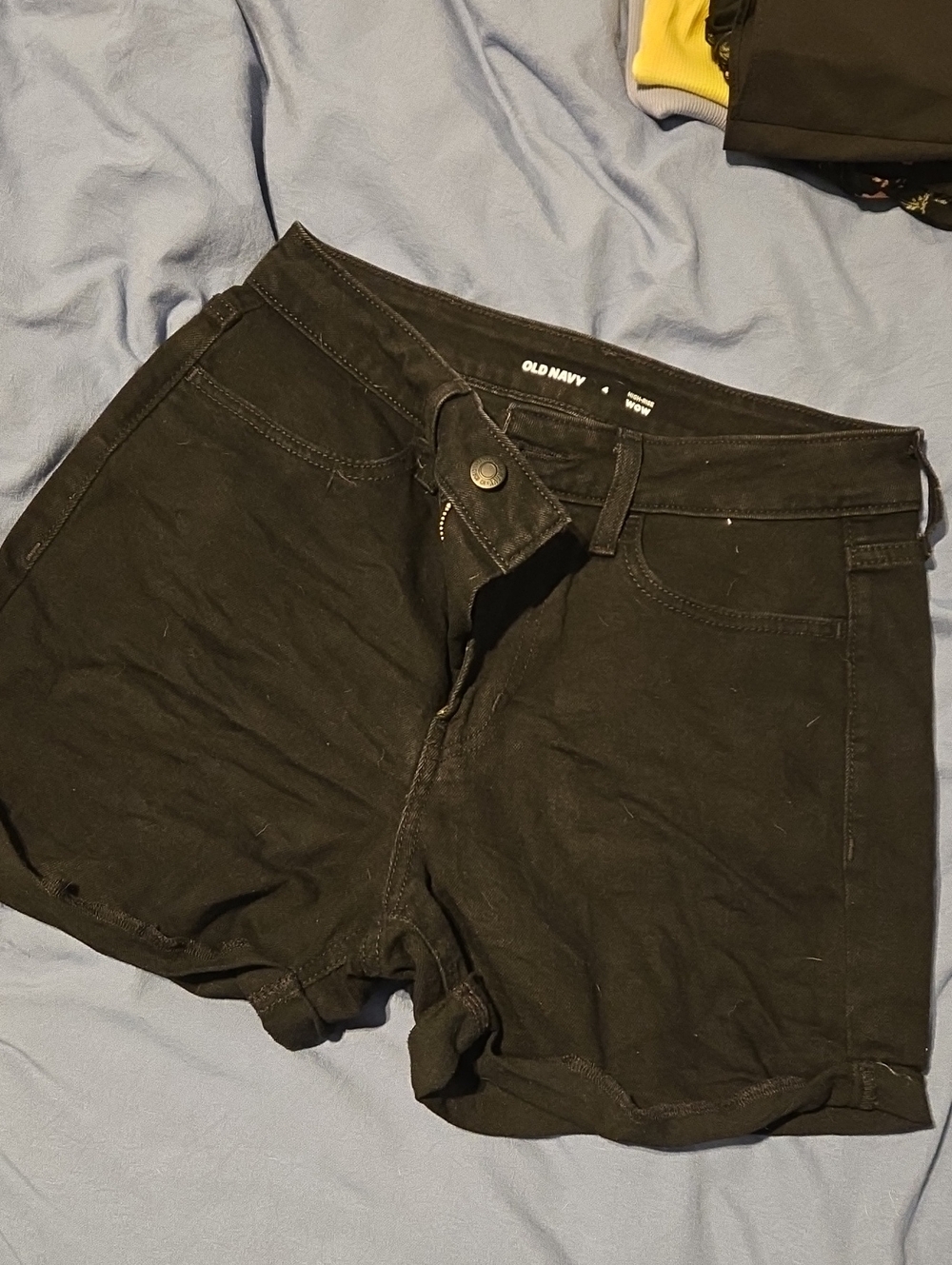 Old Navy Black Denim Shorts